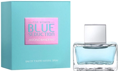 Woda toaletowa damska Antonio Banderas Blue Seduction for Women EDT W 50 ml (8411061636206)
