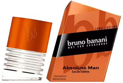 Туалетна вода для чоловіків Bruno Banani Absolute Man EDT M 50 мл (3616301640868)