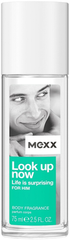 Парфумований дезодорант для чоловіків Mexx Look Up Now For Him DSP M 75 мл (3614226765673)
