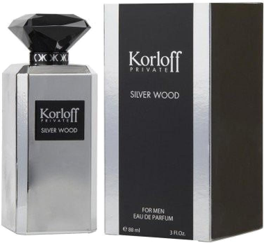 Woda perfumowana Korloff Paris Private Silver Wood EDP M 88 ml (3760251870070)