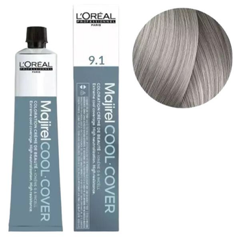 Farba do włosów L´Oréal Professionnel Majirel Cool Cover 9.1 kremowa 50 ml (3474630575639)