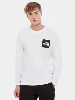 Чоловічий лонгслів The North Face Fine S Біла NF0A37FTFN41