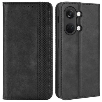 Чехол-книжка Deexe Retro Style для OnePlus Nord 3 / Ace 2V - Black