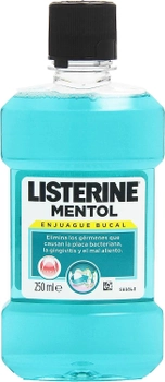 Płyn do płukania jamy ustnej Listerine Mentol Oral Rinse 250 ml (8412101254008)