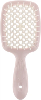 Щетка для волос Janeke Superbrush Small розовая с белым