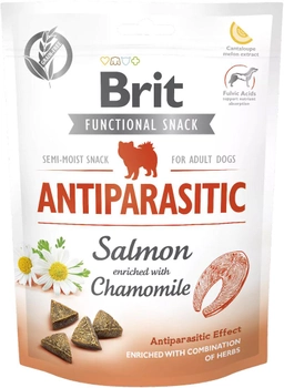 Ласощі для собак Brit Care Dog Funnational Snack Antiparasitic 150 g (8595602540013)