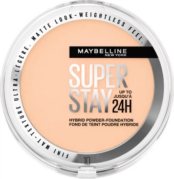 Puder matujący Maybelline New York Super Stay 24h Hybrid 10 w kompakcie 9 g (3600531666613)