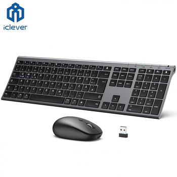 Комплект Беспроводной Клавиатуры + Мыши IClever DK03 BT4.2 + 2.4G