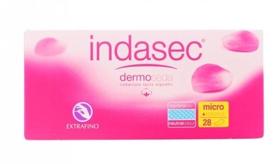 Урологічні прокладки Indasec Dermoseda Compresses Incontinence Micro 28 Units (8410520000268)