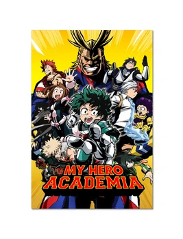 Постер плакат FNBK Моя геройская академия 7 (Boku no Hero Academia) 50x70 см