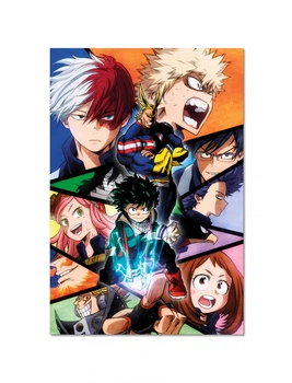 Постер плакат FNBK Моя геройська академія 3 (Boku no Hero Academia) 30x40 см