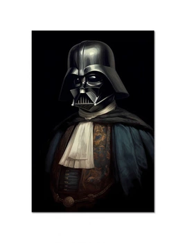 Постер плакат FNBK Дарт Вейдер аристократ (Star Wars, Звездные войны) 30x40 см