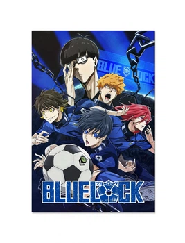 Постер плакат FNBK Блю Лок, Синяя тюрьма 2 (Blue Lock) 30x40 см
