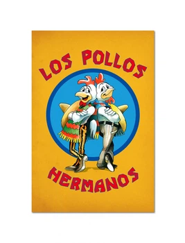 Постер плакат FNBK Los Polos Hermanos (Breaking bad, Во все тяжкие) 30x40 см