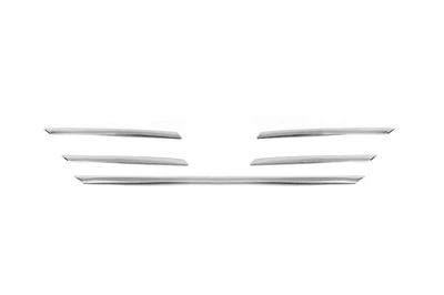 Накладки на решітку радіатора TIT-designs (4 шт, нерж) для Renault Megane IV 2016-2025 рр
