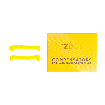 Компенсаторы для ламинирования ресниц Compensators For Lamination Of Eyelashes Zola желтые