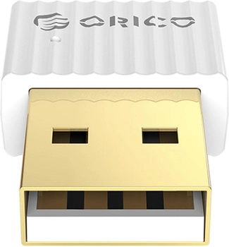 Адаптер Orico Bluetooth 5.0 USB-A білий (BTA-508-WH-BP)