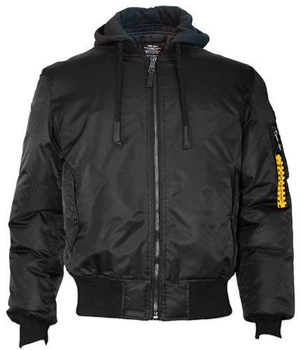 Бомбер Top Gun MA-1 Nylon Bomber jacket with hoodie 3XL Black TGJ1735B3XL