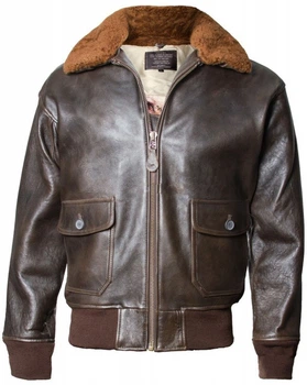 Шкіряна куртка Offical Top Gun Military G-1 Jacket XL Brown G-1BRXL