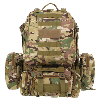 Рюкзак тактичний рейдовий SILVER KNIGHT TY-213 розмір 50х34х15см 26л Цвет: Камуфляж Multicam