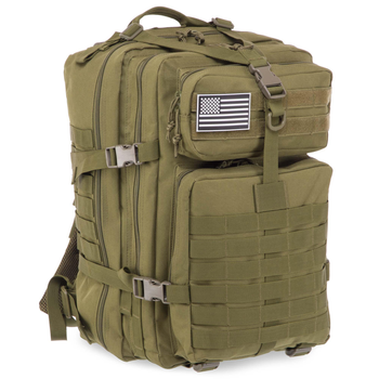 Рюкзак тактический рейдовый SP-Sport ZK-5508 размер 48х28х28см 38л Цвет: Оливковый