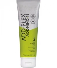 Маска ADDMINO-18 Hair Reborn Mask Ultra repairing відновлююча та поживна 250 мл