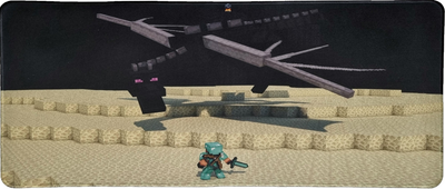 Игровая поверхность Minecraft Ender Dragon 500*1000 2мм