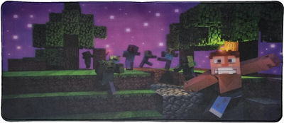 Игровая поверхность Minecraft Night Forest 500*1000 2мм