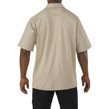 Футболка поло 5.11 Rapid Perfomance Polo - Short Sleeve 5.11 Tactical Silver Tan XL (Тан)