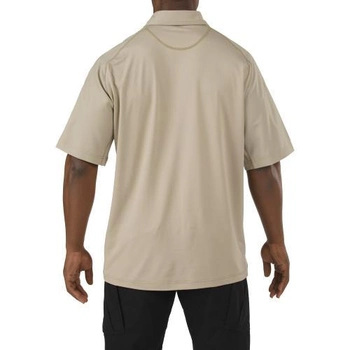 Футболка поло 5.11 Rapid Perfomance Polo - Short Sleeve 5.11 Tactical Silver Tan XS (Тан)