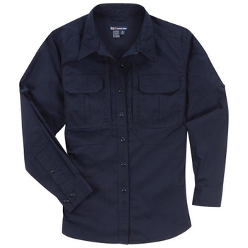 Женская рубашка 5.11 Women's TACLITE Pro Long Sleeve Shirt 5.11 Tactical Dark Navy, XS (Темно-синий) Тактическая