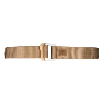 Пояс 5.11 Traverse Double Buckle Belt 5.11 Tactical Battle Brown S (Корчатый) Тактический