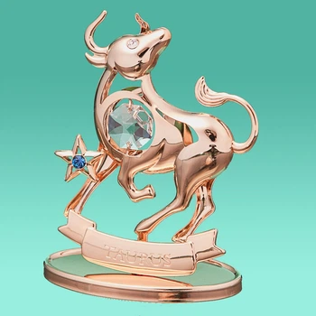 Фигурка Crystocraft со стразами Swarovski Телец 8 см 0258-001