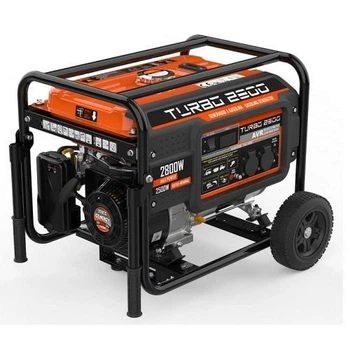 Генератор бензиновий GENERGY TURBO 2800, 2,8кВт, 1ф, колеса