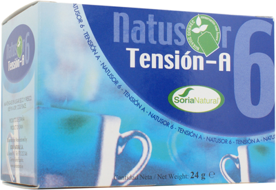 Чай трав'яний Soria Natusor 6 Tension-A 20 шт (8422947030520)