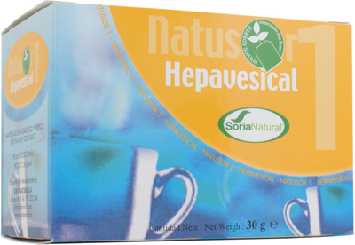 Naturalny napar Soria Natusor 1 Hepavesical 20 szt (8422947030292)