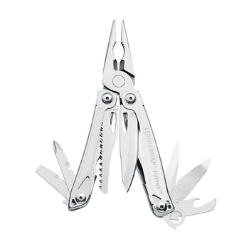 Мультитул Leatherman Sidekick, нейлоновый чехол, 14 функций, нержавеющая сталь