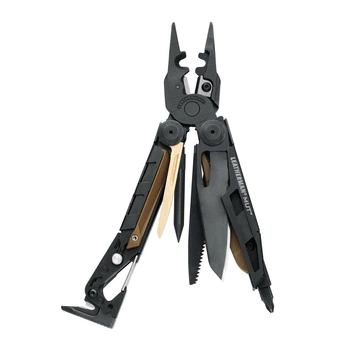 Мультинструмент Leatherman Mut-Black, чехол Molle (коричневый), картонная коробка