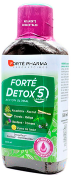 Suplement diety Forte Pharma Detox 5 Organy 500ml (8470002040472)