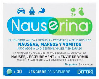 Suplement diety Deiters Nauserina 30 tabletek (8430022001778)