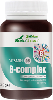 Харчова добавка Mgdose B-Complex 720 мг 60 таблеток (8437009595060)
