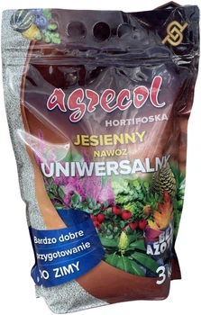 Добриво Agrecol Hortifoska осіннє універсальне 3 кг (5902341006312)