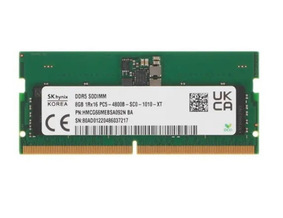 Оперативная память SK hynix 8 GB SO-DIMM DDR5 4800 MHz (HMCG66MEBSA092N)