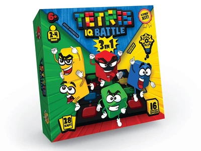 Развлекательная игра "Tetris IQ battle 3in1" 6+ (G-TIB-02U)