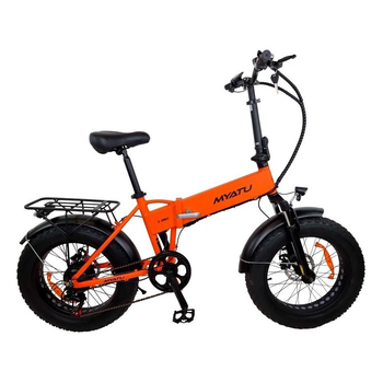 Електровелосипед фетбайк MYATU F0320F (500 Вт; 10 А/год; 48 В), колеса 20х4" (Помаранчевий)