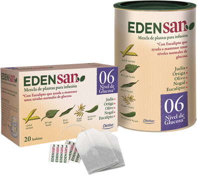 Herbata Dietisa Edensan 06 Poziom glukozy 20 filtr (8414200000067)