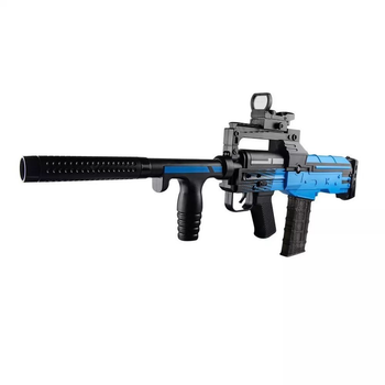 Іграшковий автомат з прицілом ZERO GROZA Blue (12 патронів у комплекті)
