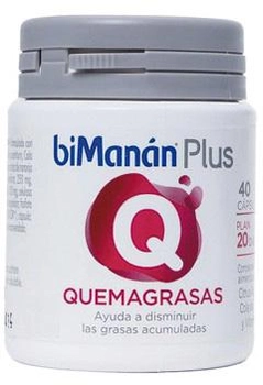 Харчова добавка Bimanan Plus Q Burning Fats 40 капсул (8424259998383)