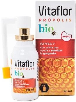 Suplement diety Vitaflor Propolis Bio Spray 20ml (3175681098060)