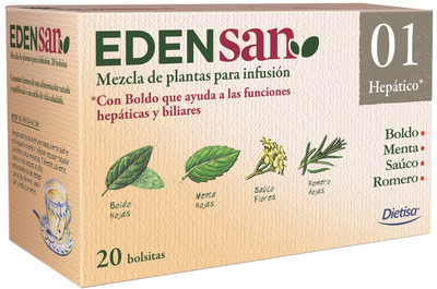 Herbata Dietisa Edensan 01 wątrobowa 20 szt (8414200000012)